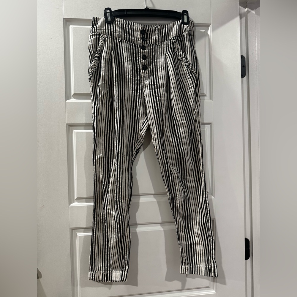 Free People Striped Pants size 0